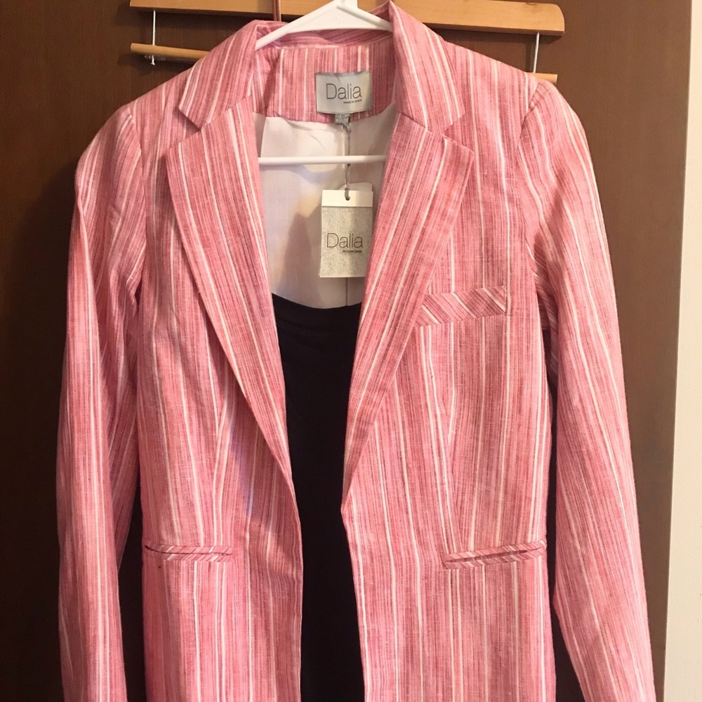 Pink blazer